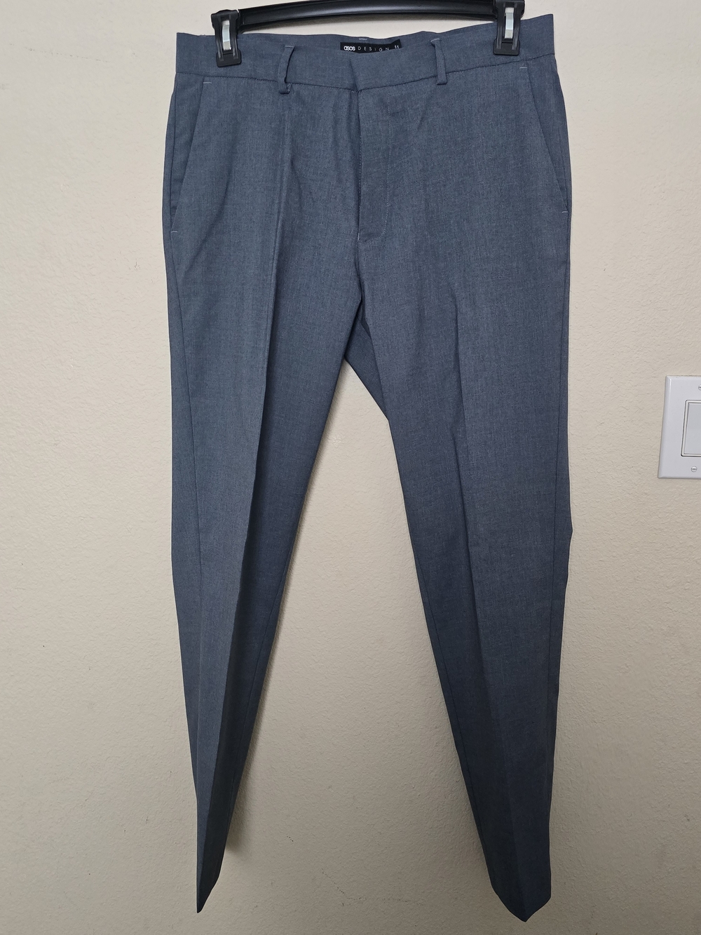 Asos Designs Modern Tailored Men's Dress Pants in Gray Men's 33/30 NWOT